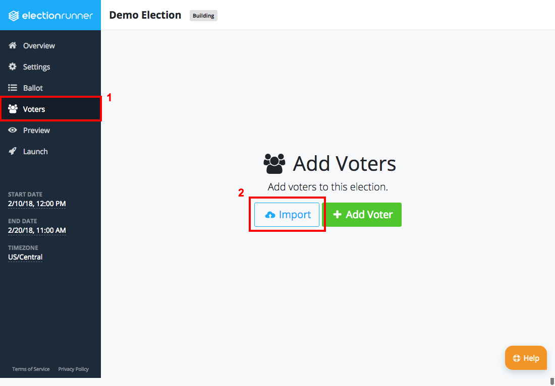 Import Voters